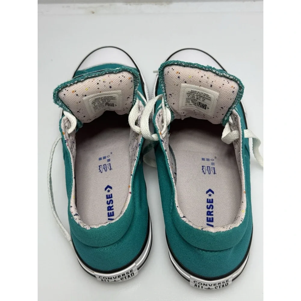 Converse Teal All-Star Madison Ox‎ Low Top Shoes Sneakers Junior Size 6 Confetti